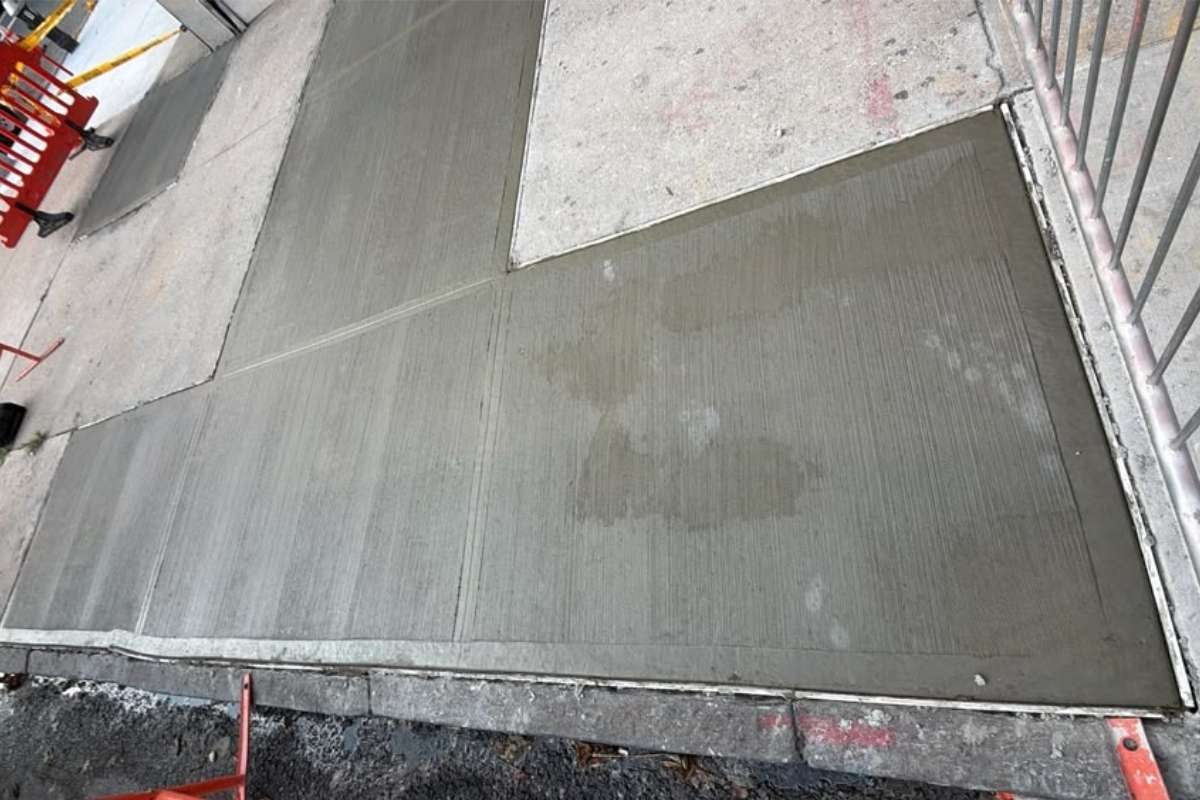 Sidewalk Violation Removal at 101 E 169th St in the Concourse, Bronx, NY